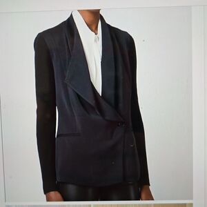 Vince draped sweater blazer size 0